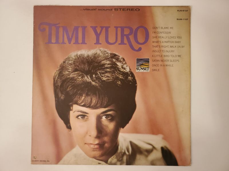 Timi Yuro Timi Yuro vinyl record